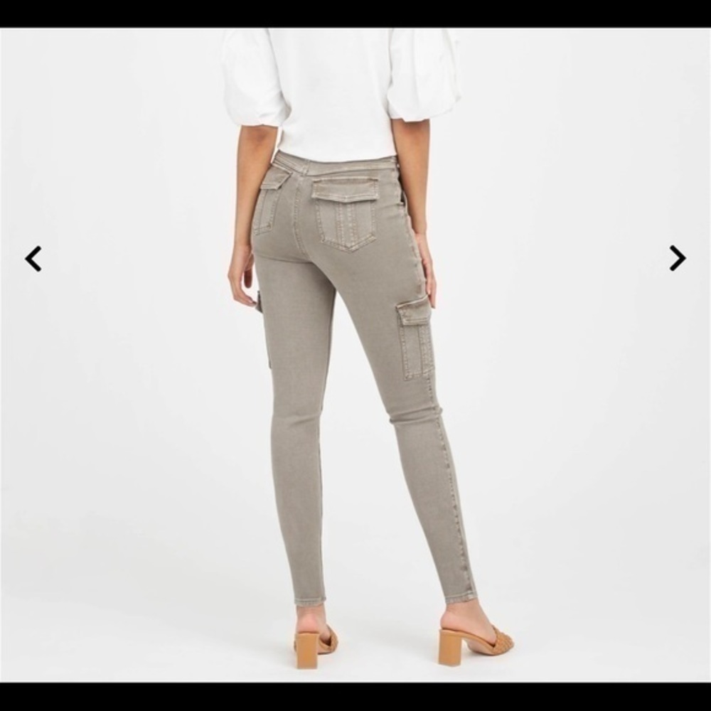 SPANX Stretch Twill Ankle Cargo Pant women size small